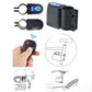 Bicycle wireless alarm set with sensor unit, key fobs, and mounting clips