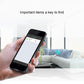 Key finder tracker app on smartphone screen for location alerts
