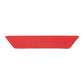 Red backing piece for carbon fiber gear shift panel sticker, curved top edge