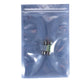 Two 41mm LED festoon bulbs packaged in a clear plastic bag, silver metal caps