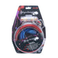 YH-128 1200W car amplifier audio wiring kit in retail blister package