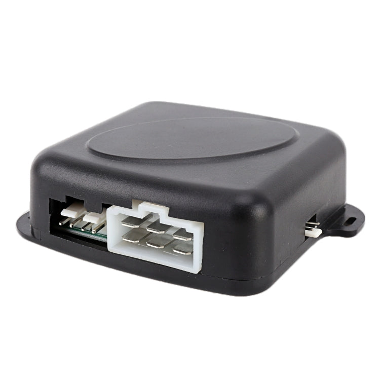 Black electronic control module with multi-pin connector ports