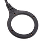 Black RFID key ring antenna module with connector cable