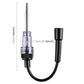 Ignition test instrument with purple clear probe housing, black cable, and metal contact pin
