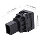 Black 5-pin switch body with connector pins and mounting clips