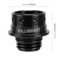 Black threaded oil cap cover with stud holes; size marked 5 cm by 4.6 cm