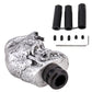 Snake-ghost skull gear shift knob with replacement sleeves, tools, and screws