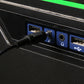 3.5mm TS plug on wired microphone cable for car audio input