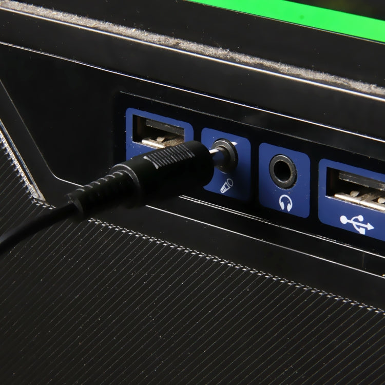 3.5mm TS plug on wired microphone cable for car audio input