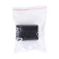 Black rubber buckle lock cover in clear plastic packaging bag
