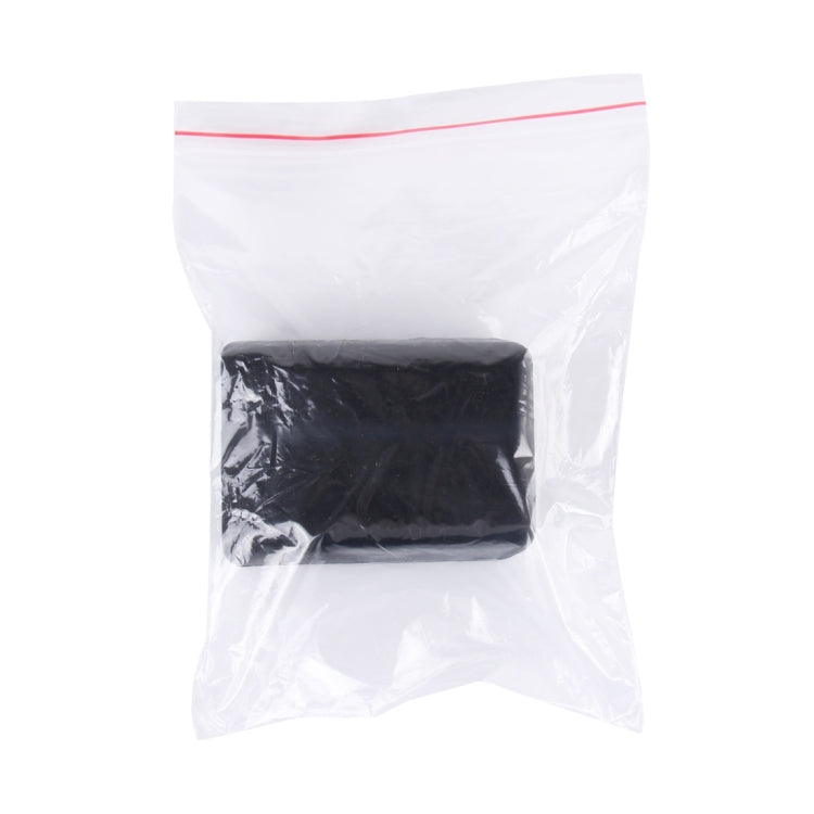 Black rubber buckle lock cover in clear plastic packaging bag
