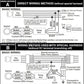Wiring diagram for engine start switch with special harness and connection instructions