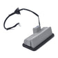 Gray tailgate release switch assembly with black cable and connector plug