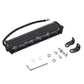 8-inch LED light bar with wiring harness and mounting brackets with hardware included