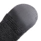 Close-up of black fabric wrist strap for rear view bike mirror