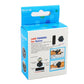 Retail box for wrist strap rear view bike mirror kit