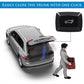 Universal car trunk release switch, black LED illuminated button housing