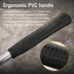 Mini hammer with ergonomic black grip and steel handle, yellow head cap