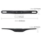 Black license plate camera bar with built-in control panel, 25 cm length