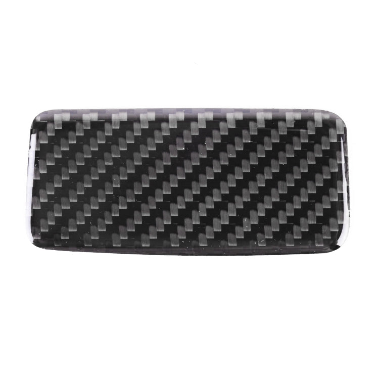 Black carbon fiber style sticker panel with diagonal weave pattern and rounded corners