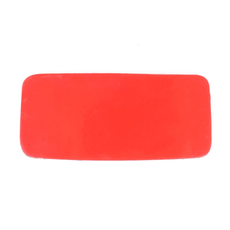 Red backing sheet for carbon fiber style central control storage panel sticker
