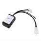 Flash remote control module with long harness and white plastic plug connectors