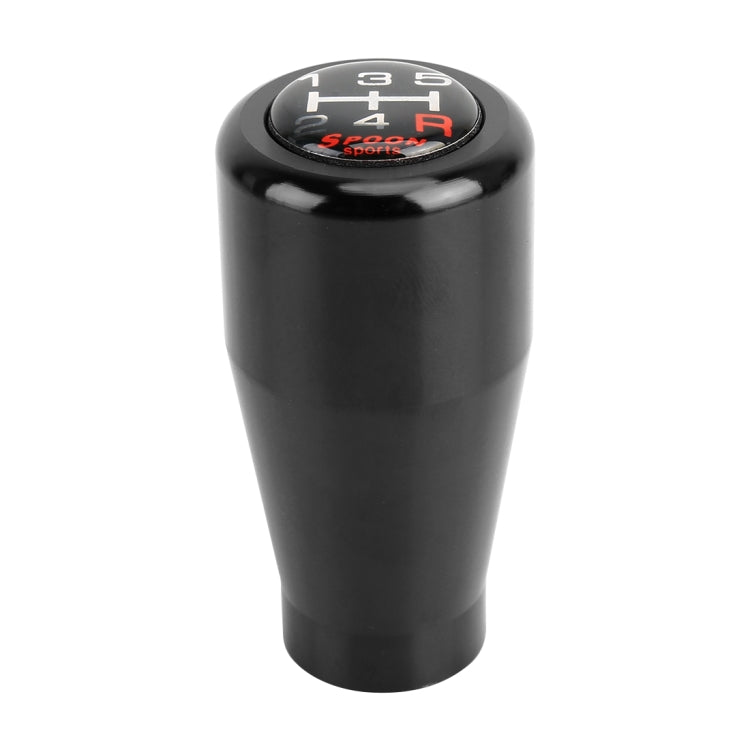 Car gear shift knob, black cone handle with H R gear number dial on top