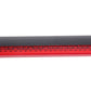 Close-up of red LED third brake light strip with multiple small LED segments