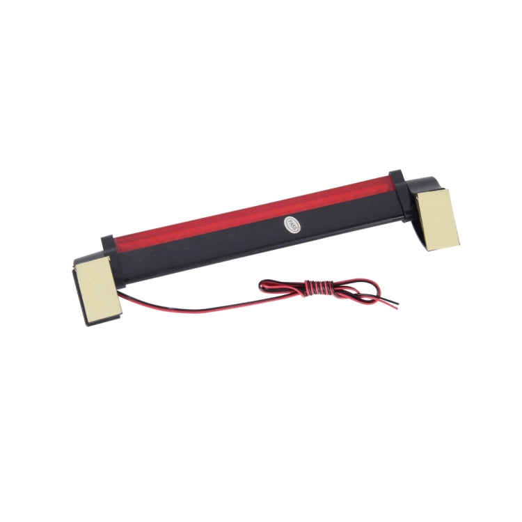 Red LED third brake light bar with red wiring harness and mounting brackets
