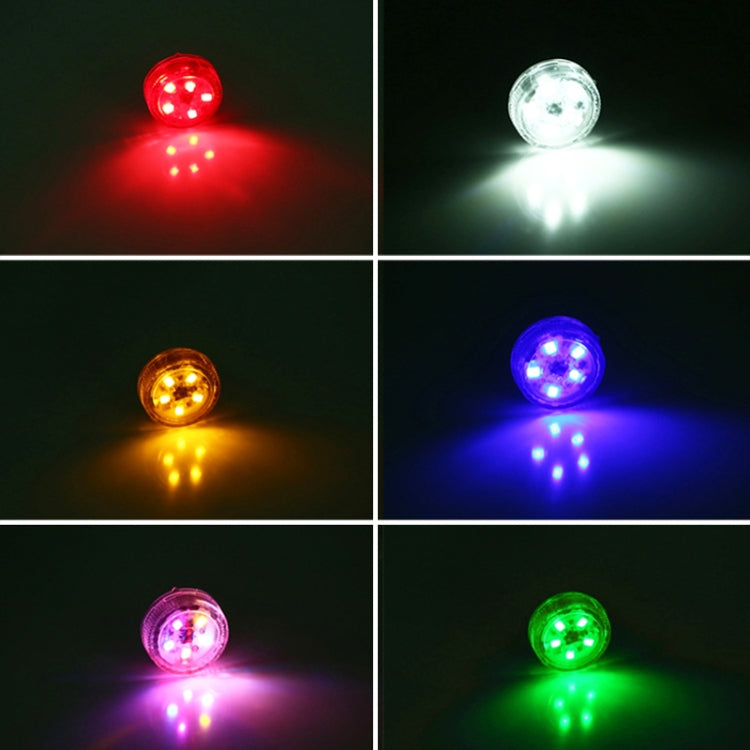 Illuminated magnetic strobe warning beacons with red and multicolor glow