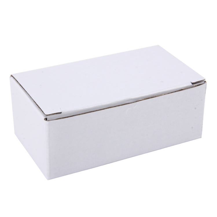 White retail box with lid for LED license plate light installation kit