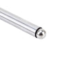 Stainless steel support stem end with round ball and black rubber ring