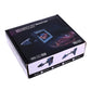 Retail box for foldable 4.3-inch TFT monitor with vehicle security and product images
