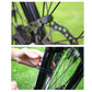 Wheel sensor and cable being attached on a bicycle for wired speed monitoring