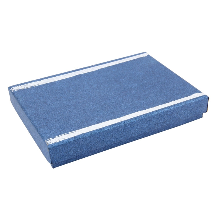 Blue storage box for the steering wheel decoration ring