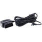 OBDII to USB charging cable with bundled cord and compact power adapter