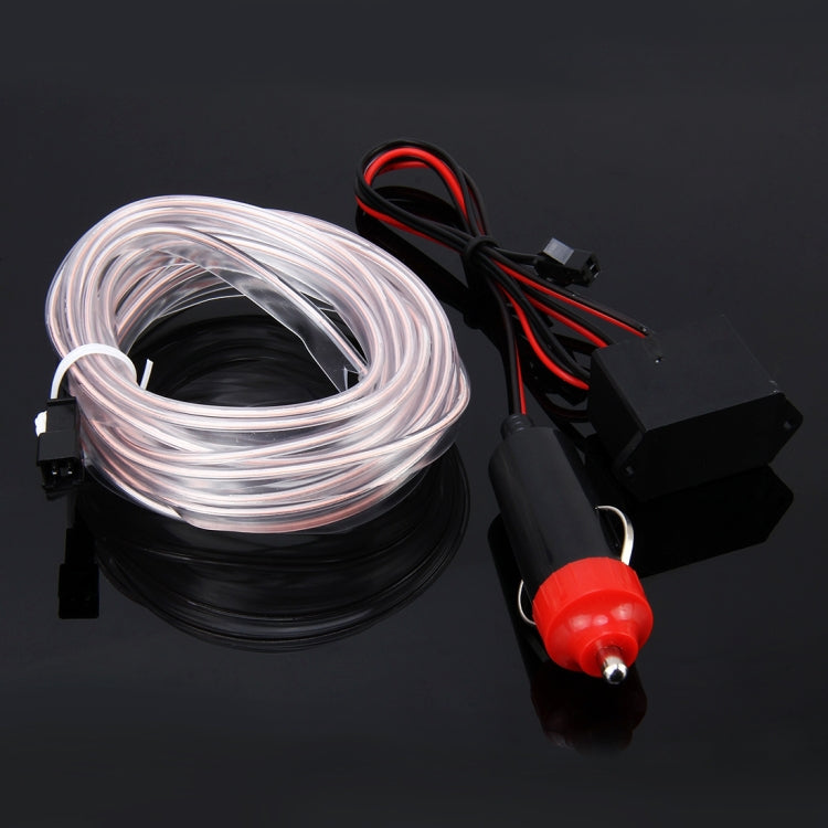 Car LED strip light kit with controller and plug, cool white flexible strip