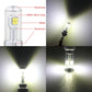 LED fog bulb with aluminum-style body and visible square LED chip detail