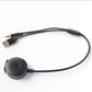 Car AUX Bluetooth adapter cable with USB-A and 3.5mm jack plus round module
