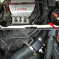 Black radiator temperature sensor adaptor on engine coolant hose with visible wiring