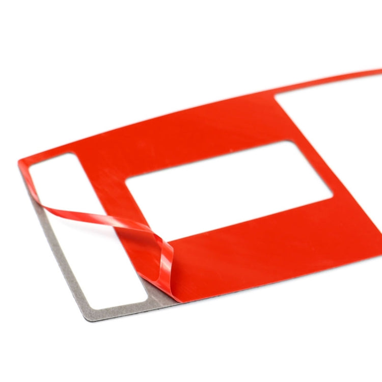 Reading lamp frame sticker transfer sheet with rectangular openings