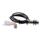 Motorcycle digital tachometer speedometer gauge cable with connector and threaded sensor