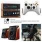 Tactile push button switch kit shown in electronics application collage with controller, audio, and camera