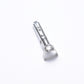 Single silver crimp terminal pin for waterproof sealed 5-pin connectors