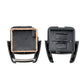 Car key shell interior with copper contacts and button circuit frame, black