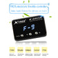 Electronic throttle controller with blue F-8 display, mode button, and silver controls