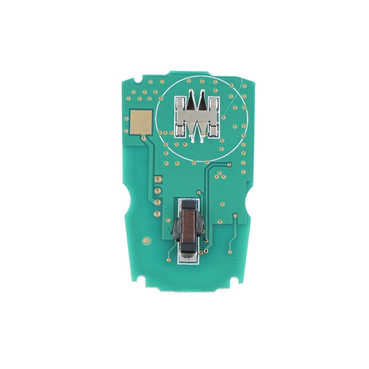 Circuit board for BMW CAS3 315MHz key fob remote with electronic components
