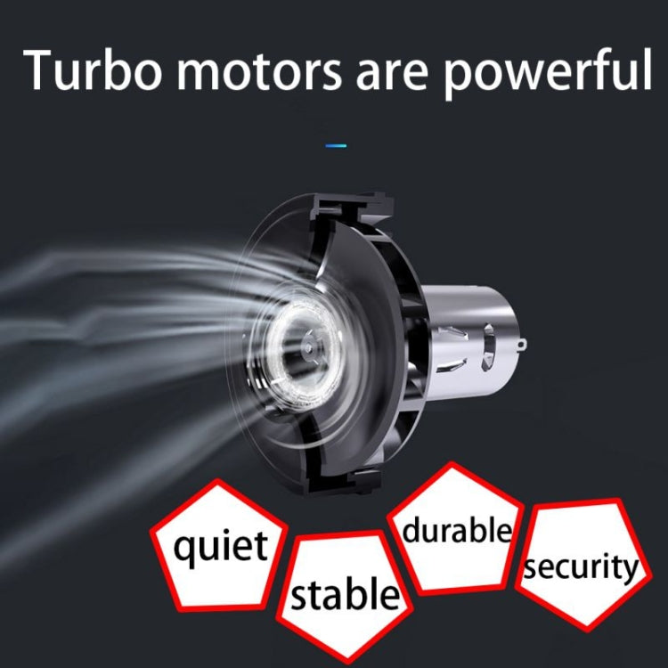 Wireless handheld car vacuum with turbo motor fan for strong suction