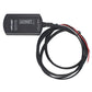 Black emulator box showing wiring harness with red and black leads