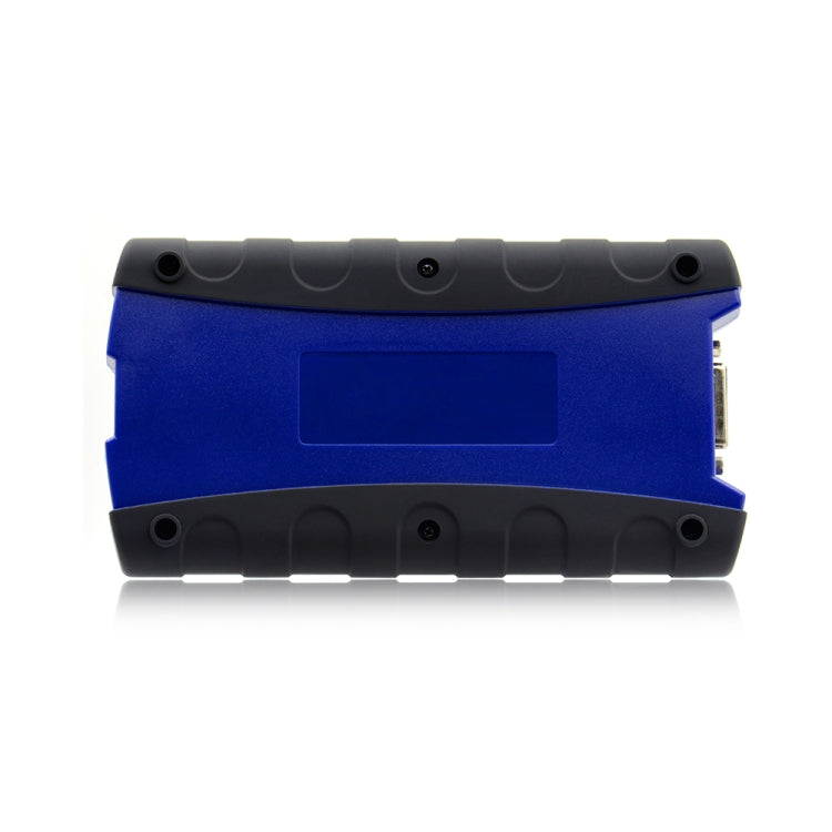 USB-Link 2 scanner back housing with mounting holes, blue insert and black body